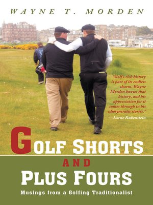 cover image of Golf Shorts And Plus Fours